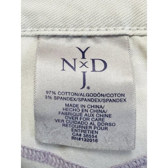 NYDJ Women's Ankle Jeans Gray Wash Denim Lift Tuck Technology Slim Leg Size 8 - Picture 8 of 13